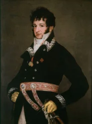 École espagnole. Général Palafox. Général Palafox. Zumaya, musée Zuloaga. Province de Guipuzcoa, Espagne. Artiste : FRANCISCO DE GOYA. Lieu : ESPACIO CULTURAL IGNACIO ZULOAGA, ZUMAIA, GUIPUZCOA